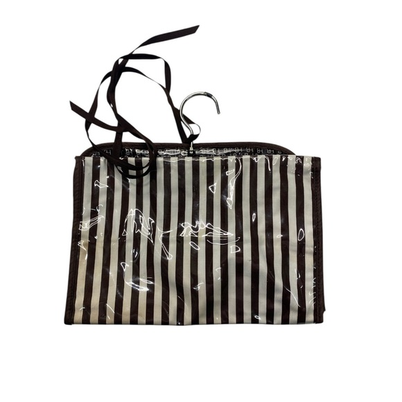 Henri Bendel  Striped Pouch travel - Picture 1 of 7